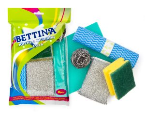 Bettina Kitchen Cleaner Kit 8pc