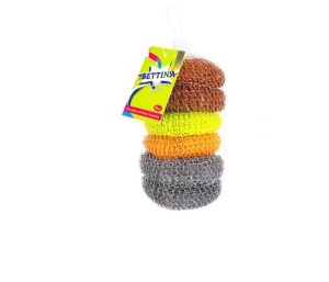 Bettina Assorted Pot Scourer Pack Of 6