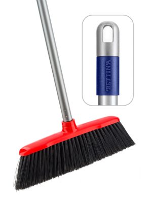 Spazio Broom Set With Silver Handle