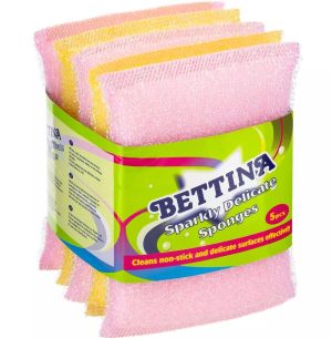 Bettina Sparkly Delicate Scourers 5pc
