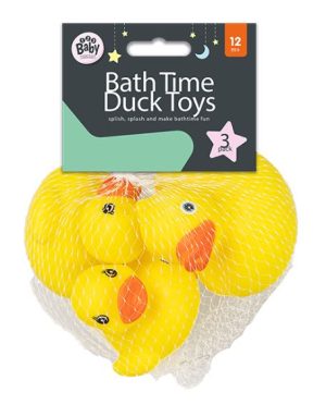Rub A Dub Bathtime Duck Toys Pack Of 3