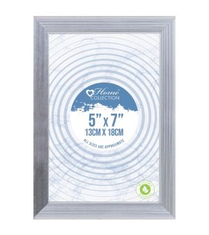 Home Collection Silver Photo Frame 5" X 7"
