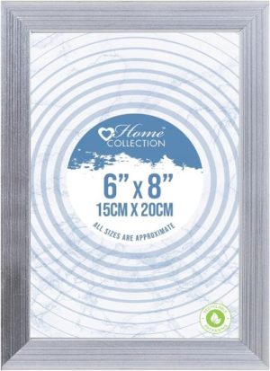 Home Collection Cambridge Silver Photo Frame 6" X 8"