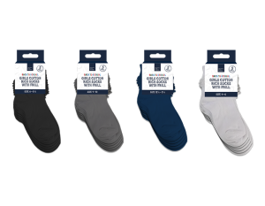 Creative Little Thinkers Girls Cotton Rich Socks with Frill PACK OF 5
