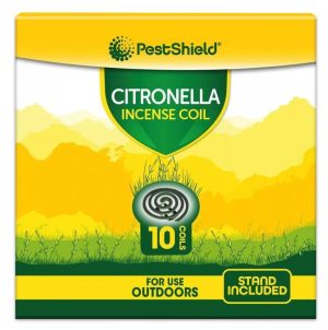 Pestshield Citronella Incense Coils Pack Of 10