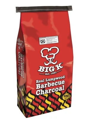 Big K Real Lumpwood Barbecue Charcoal 3kg