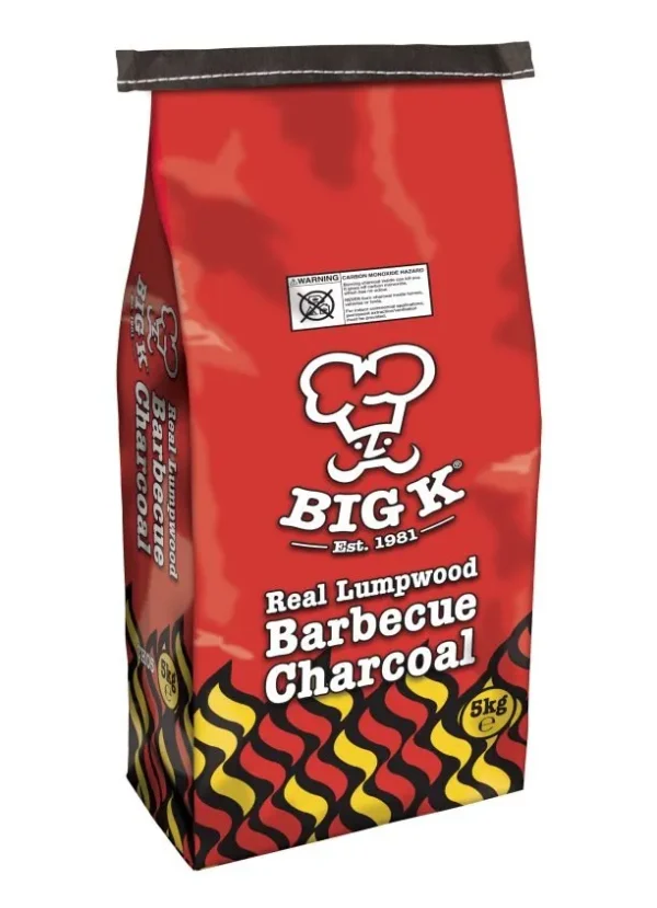 Premium Big k real lumpwood barbecue charcoal 3kg