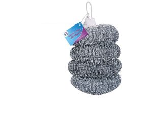 DID Jumbo Steel Scrubbers Pack of 4