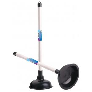 DID Rubber Plunger With Plastic Handle Black 50cm