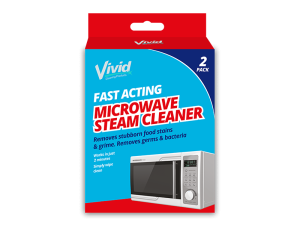 Purge Fast Acting Microwave Steam Cleaner Pack Of 2