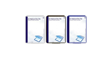A4 Clipboard Box File Pack Of 3
