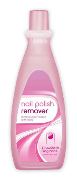 Nail Polish Remover Strawberry Fragrance 295ml