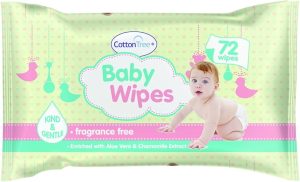 Cotton Tree Kind & Gentle Baby Wipes Pack Of 72