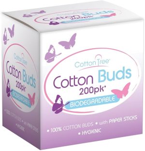 Cotton Tree Biodegradable Cotton Buds Pack Of 200