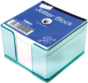 400 Sheet Jotter Block