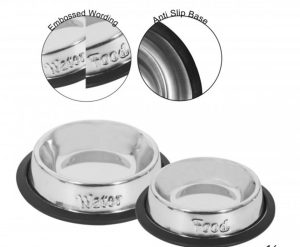 Smart Choice Anti-Skid Stainless Steel Cat Bowl 200ml