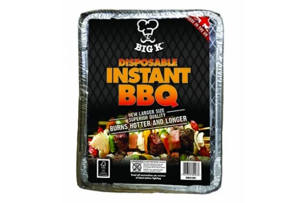 Premium Big k disposable instant bbq