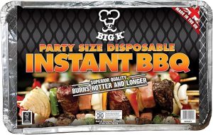 Big K Party Size Disposable Instant BBQ