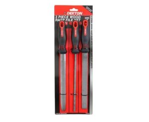 Dekton 3pc Wood File Set