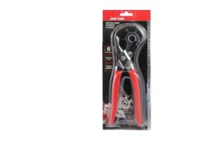 Dekton Revolving Punch Pliers With Ergonomic Anti Slip Grips & Spring Loaded Handles
