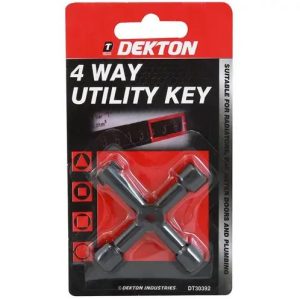 Dekton 4 Way Keys Pack Of 12