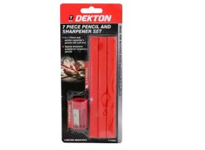 Dekton 7 Piece Pencil & Sharpener Set Pack Of 20