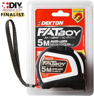 Dekton Fatboy Magnetic-Pro Auto Lock Tape Measure 5m