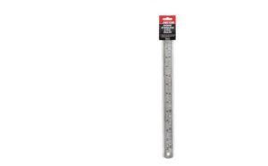 Dekton 300mm Stainless Steel Imperial And Metric Markings Ruler