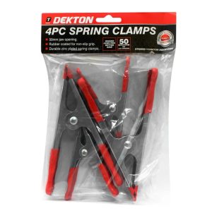 Dekton 4 Piece Spring Clamps Set