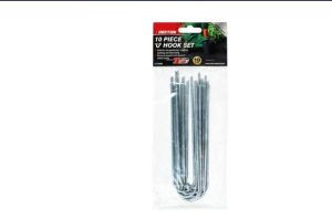 Dekton 10 Piece 'U' Hook Set