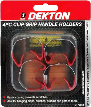 Dekton 4pc Clip Grip Handle Holders