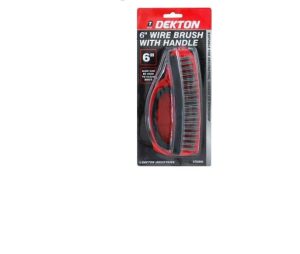 Dekton 6" Wire Brush With Handle