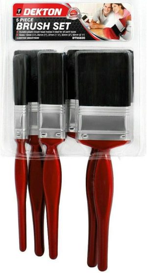 Dekton 5 Piece Brush Set