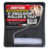 Dekton Emulsion Paint Roller & Tray 9" Set