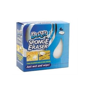 Duzzit Sponge Eraser Pack Of 4