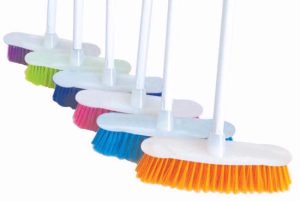 Duzzit Bright Broom With Handle 120cm