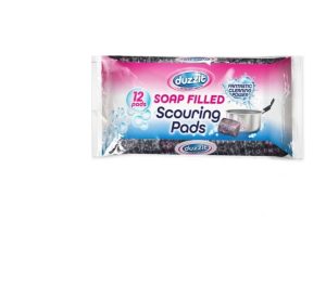Duzzit Soap-Filled Scourers Pack Of 12