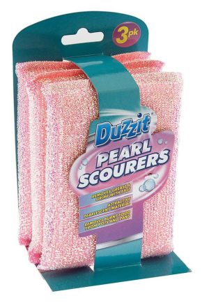 Duzzit Pearl Scourers Pack Of 3