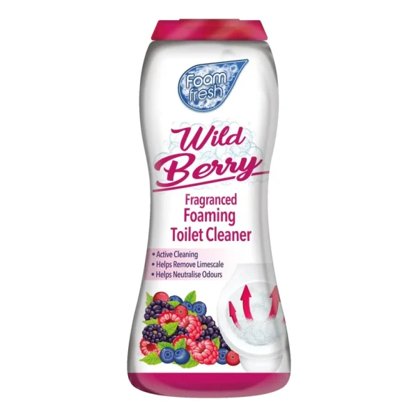 Premium Foam fresh wild berry foaming toilet cleaner 370g