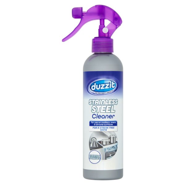 Premium Duzzit stainless steel cleaner & polish spray 400ml