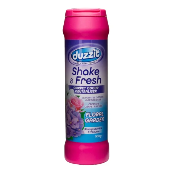 Premium Duzzit shake & fresh floral garden carpet odour neutraliser 500g