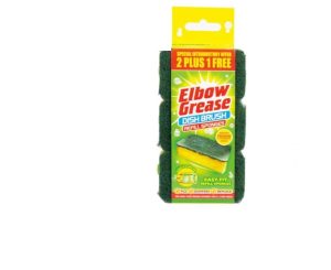 Elbow Grease Dish Brush Refill Sponges Pack Of 3