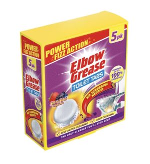 Elbow Grease Berry Blast Toilet Tablets 30g Pack Of 5
