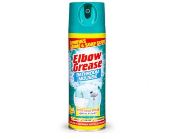 Premium Elbow grease lemon bathroom mousse 400ml