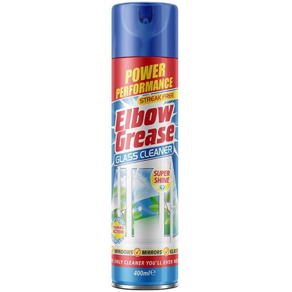 Premium Elbow grease glass cleaner 400ml