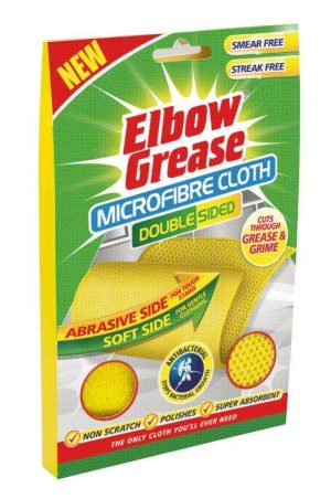 Elbow Grease Double-Sided Anti-Bacterial Microfibre Cloth