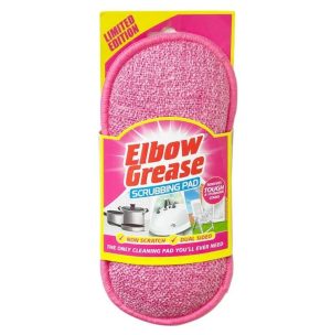 Elbow Grease Dual-Sided Pink Scrubbing Pad