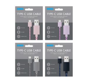 Zenso Braided Type-C Usb Cable 1m