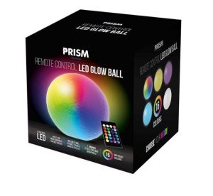Prism Remote Control LED Glow Ball Moon Light