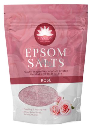 Elysium Spa Rose Epsom Bath Salts 450g